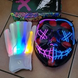 Scary Light Up Masks for Halloween Party