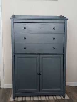 Sauder Secretary Desk/Cabinet