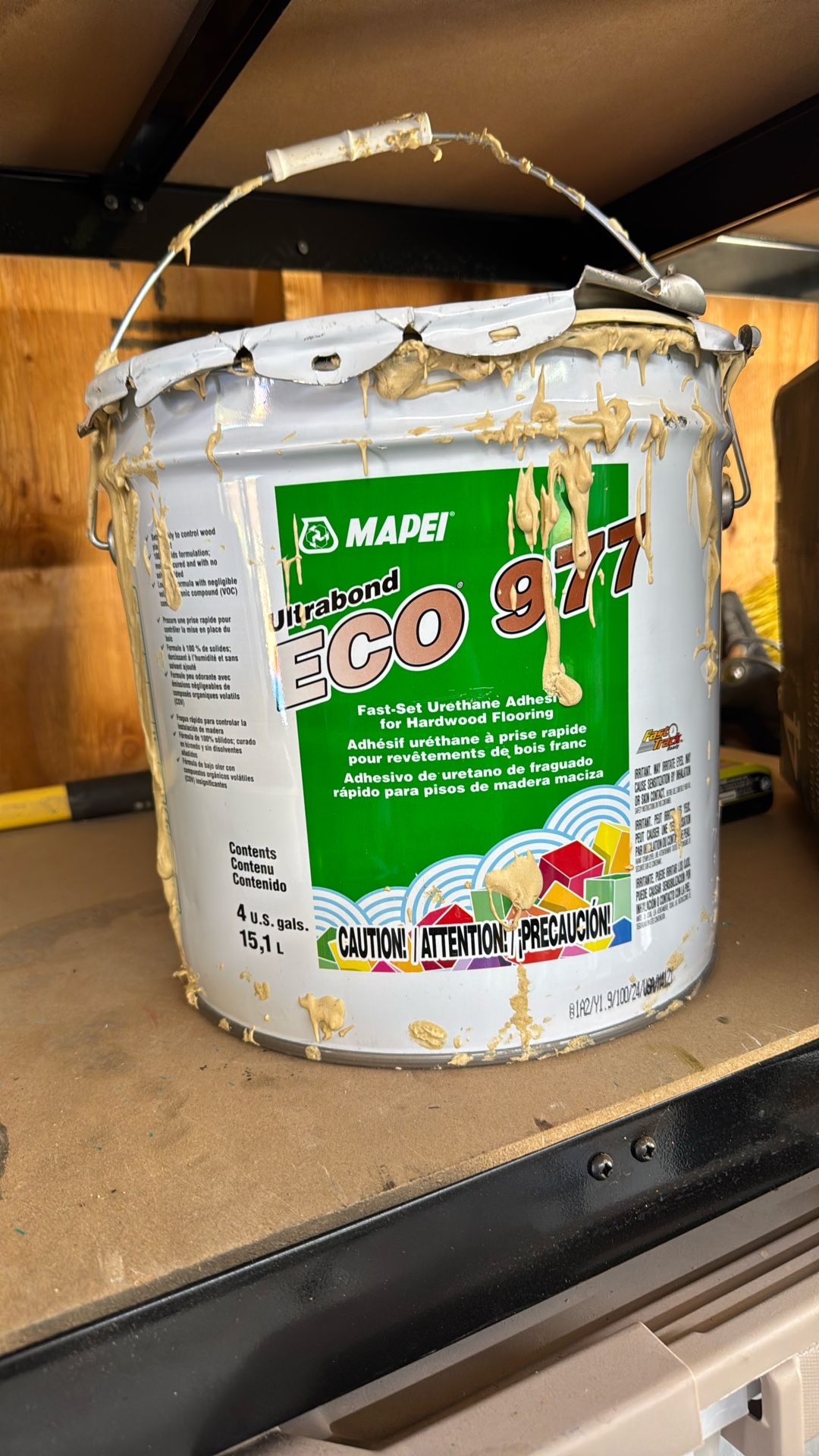 Glue For Engineerd Wood/vinyl Slats