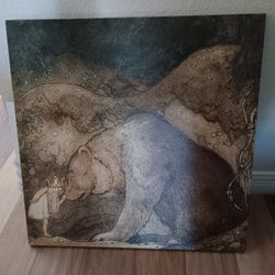 IKEA Canvas, Fairy Tale Princess And Bear