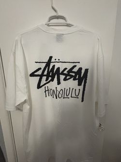Stussy honolulu white Tee XL New (limited)