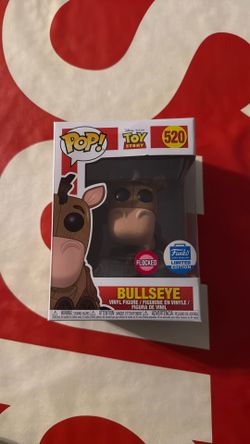 Funko Pop! Vinyl: Pixar - Bullseye (Flocked) - Funko (Exclusive) #520