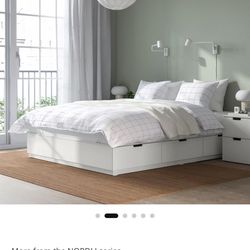 Ikea Nordli Queen Bedframe