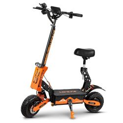 GT08 Electric Scooter for Adults, 11" Off Road Tires, 5600W Motor 60V/27A E-Scooter Up to 50MPH Top Speed, 40 Miles Long-Range, Folding Commuting ESco