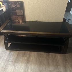 Glass TV Stand 