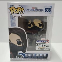 Funko Pop Winter Soldier Amazon Exclusive Captain America