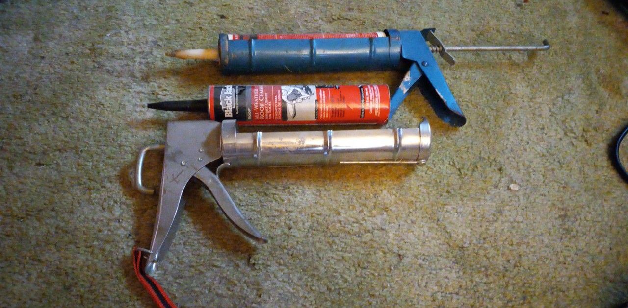 Caulk With Caulk Guns