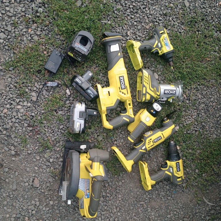 Ryobi Combo Power Tool Kit
