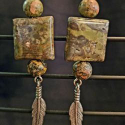 Handmade 925 Sterling Silver Earrings 