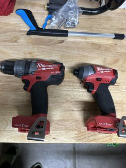Milwaukee M18 Fuel with One Key Hex Impact and Hammer Drill/Driver (Tool-Only)
