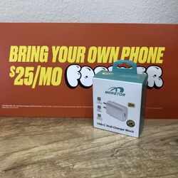 Mengtor USB-C Fast Wall Charger Block