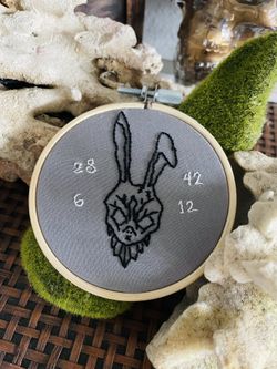 Donnie Darko Handmade Embroidery Art