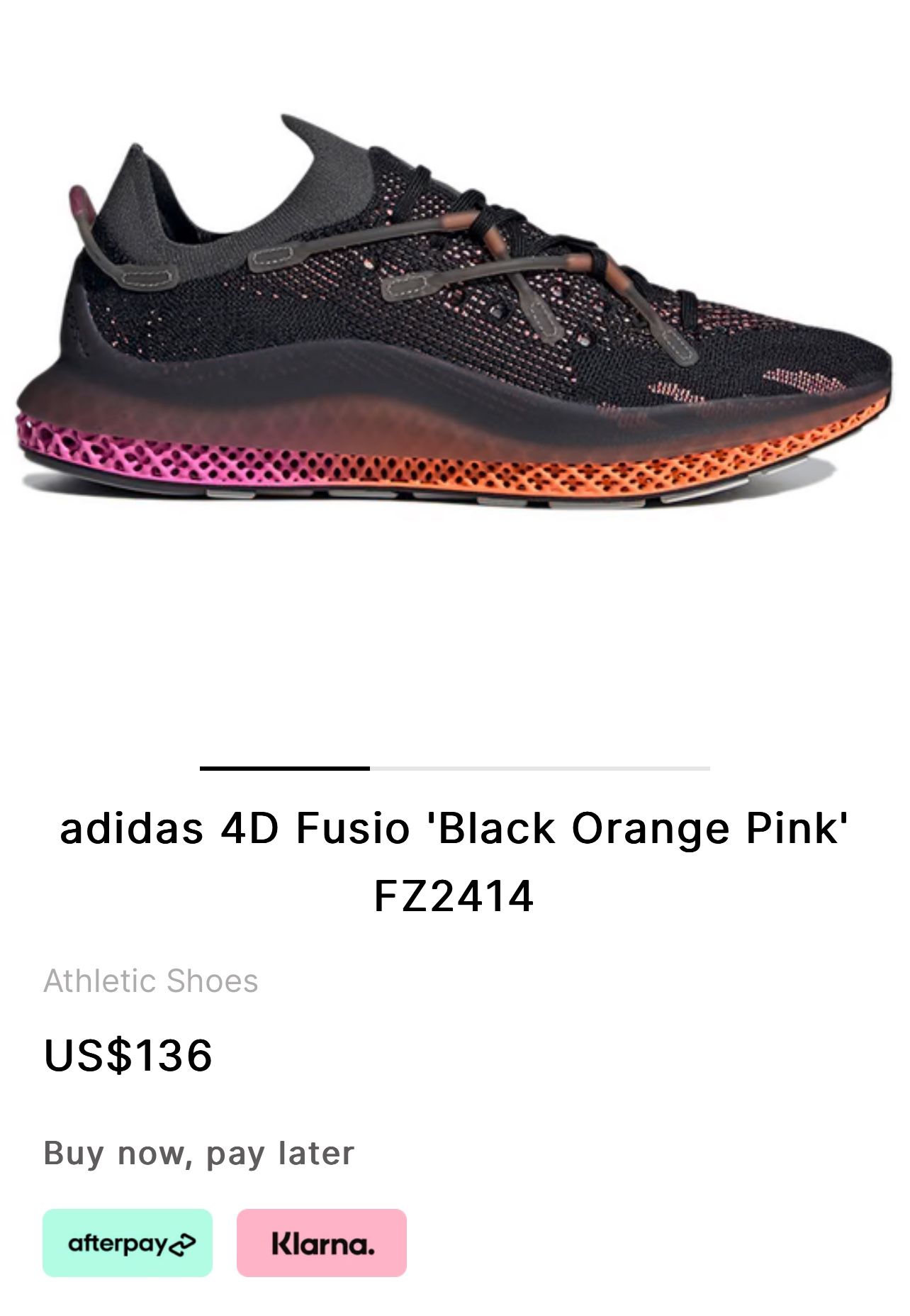 adidas 4D Fusio Shoes