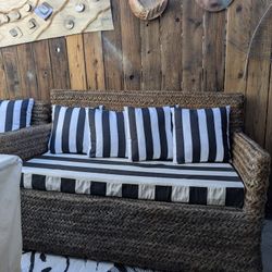 Moroccan Couch And Chair With Table 