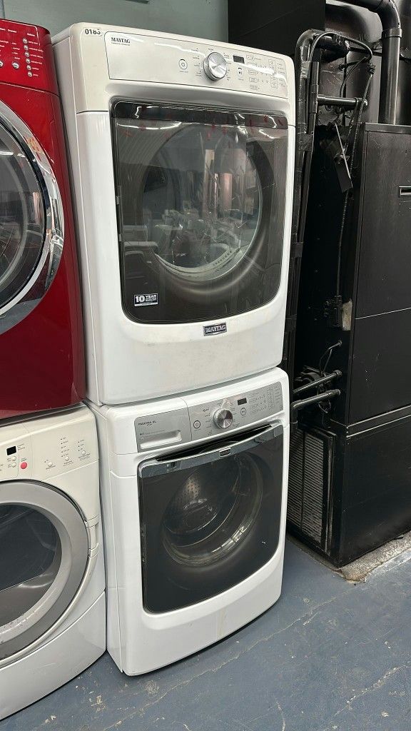 Maytag DM for delivery Washer Electric Dryer Set High Efficiency unit