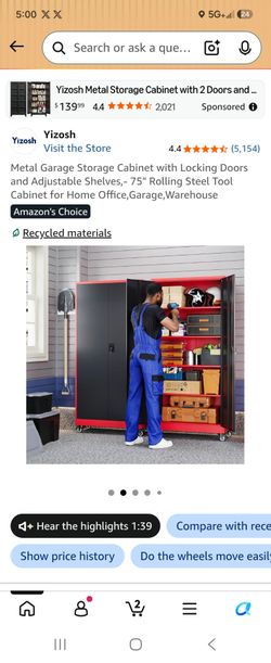 Steel cabinet