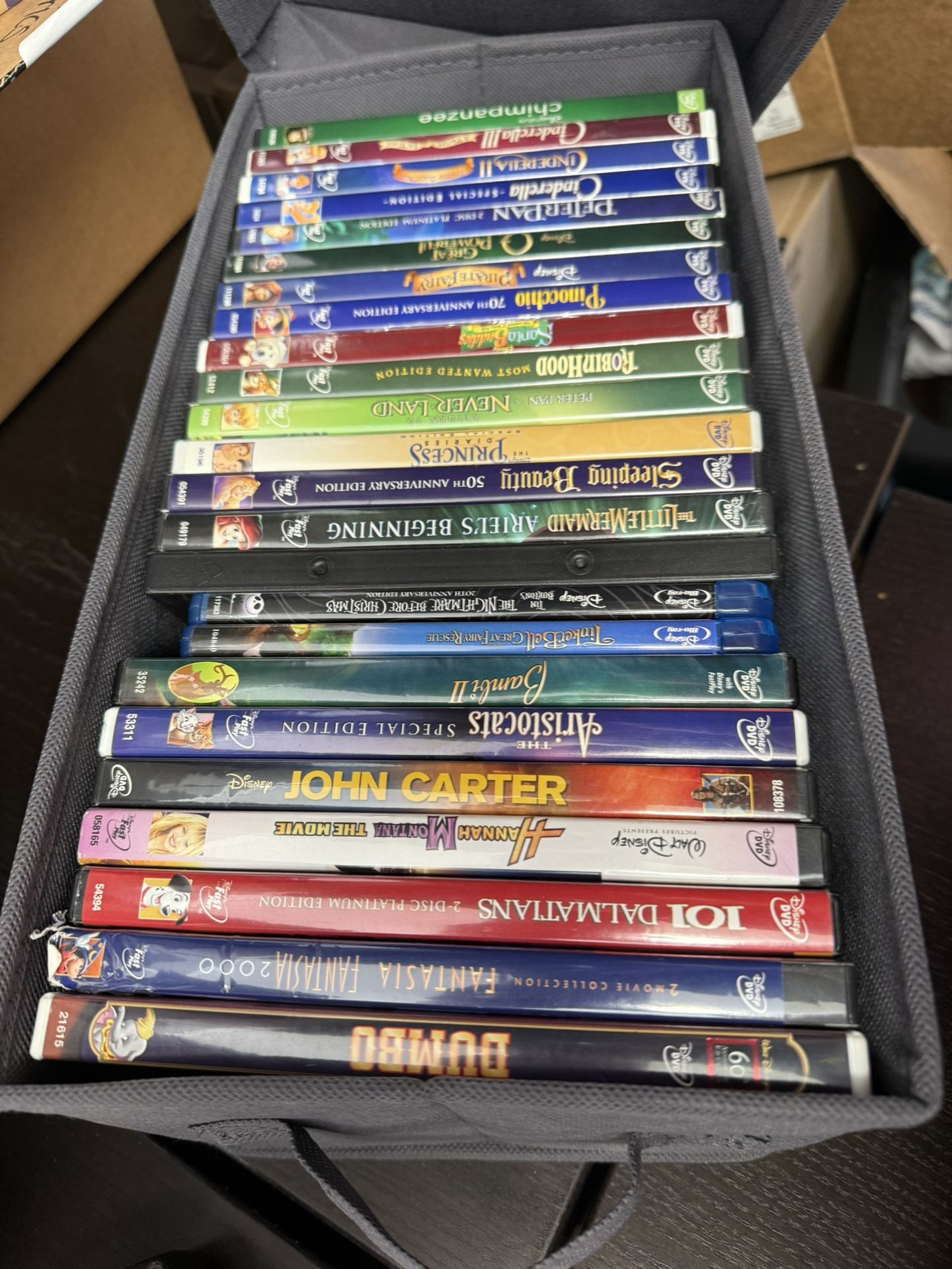 DVDs $2 Each