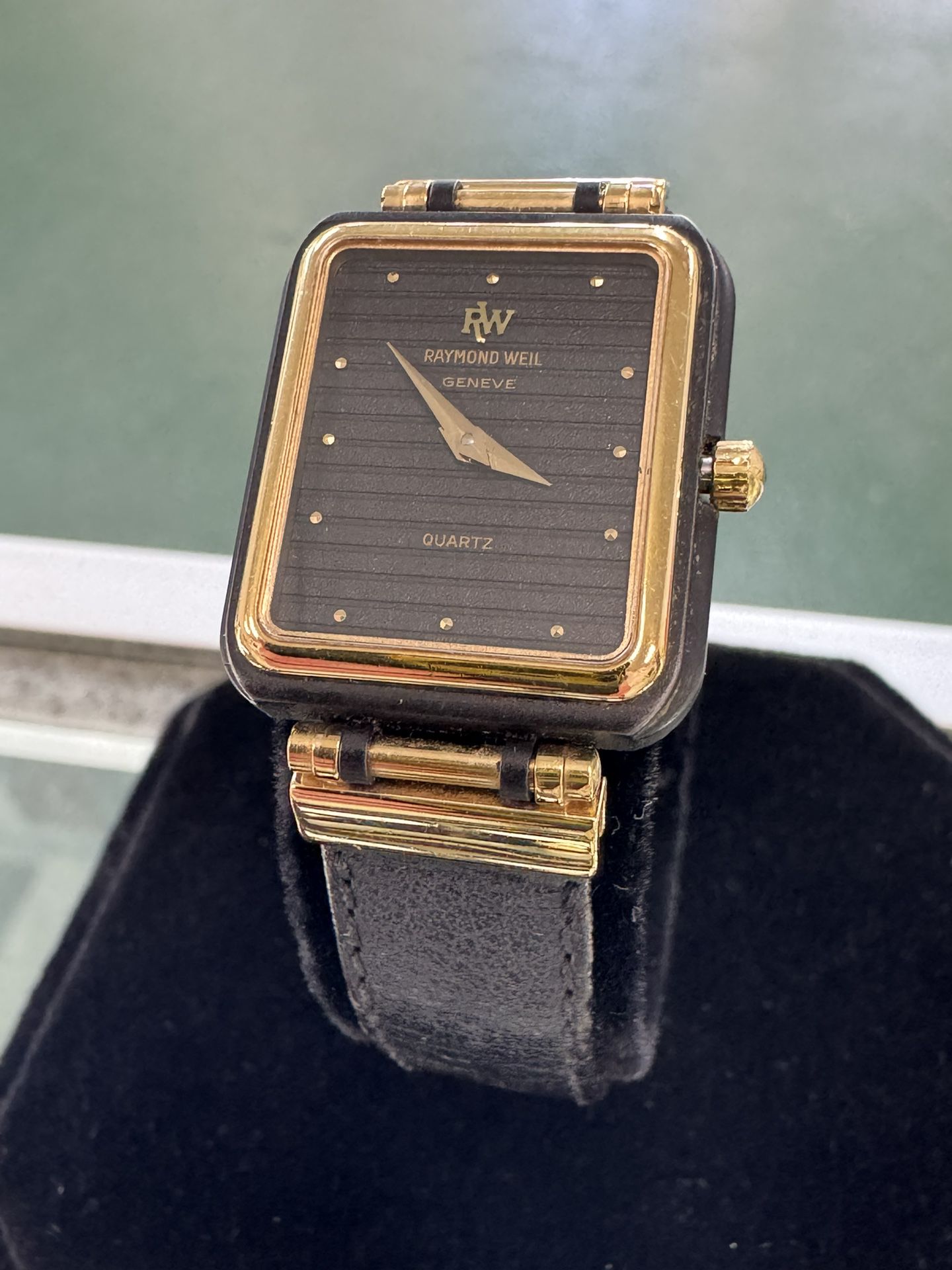 Raymond Weil Geneve Quartz 8083 10M 18K Gold Plated Ladies Wrist Watch