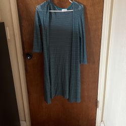 Turquoise Cardigan 