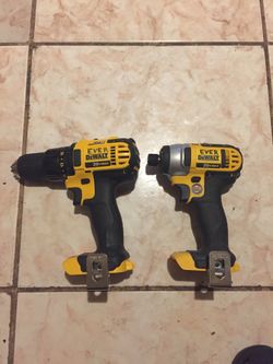 Dewalt Drill & Impact (Tools only)