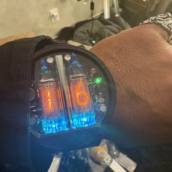 Nixie Tube Custom Watch 