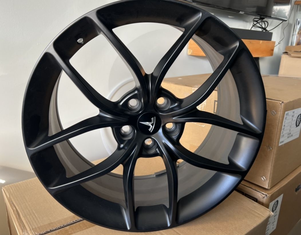 Tesla Model 3 Set Of 19” New Zero Gravity Style Lite Weight Rims New Tires Set