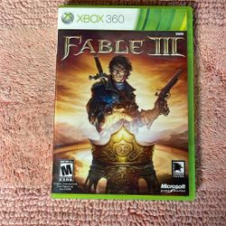 Xbox 360 Fable 3