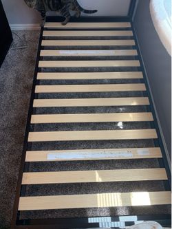 Bed frame and headboard