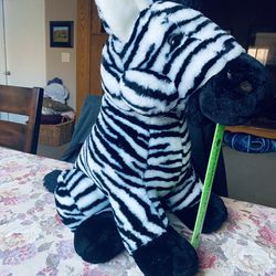 Stuffed animal, zebra