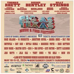 Big As Texas Music And Food Festival Tickets 2 3day Pass