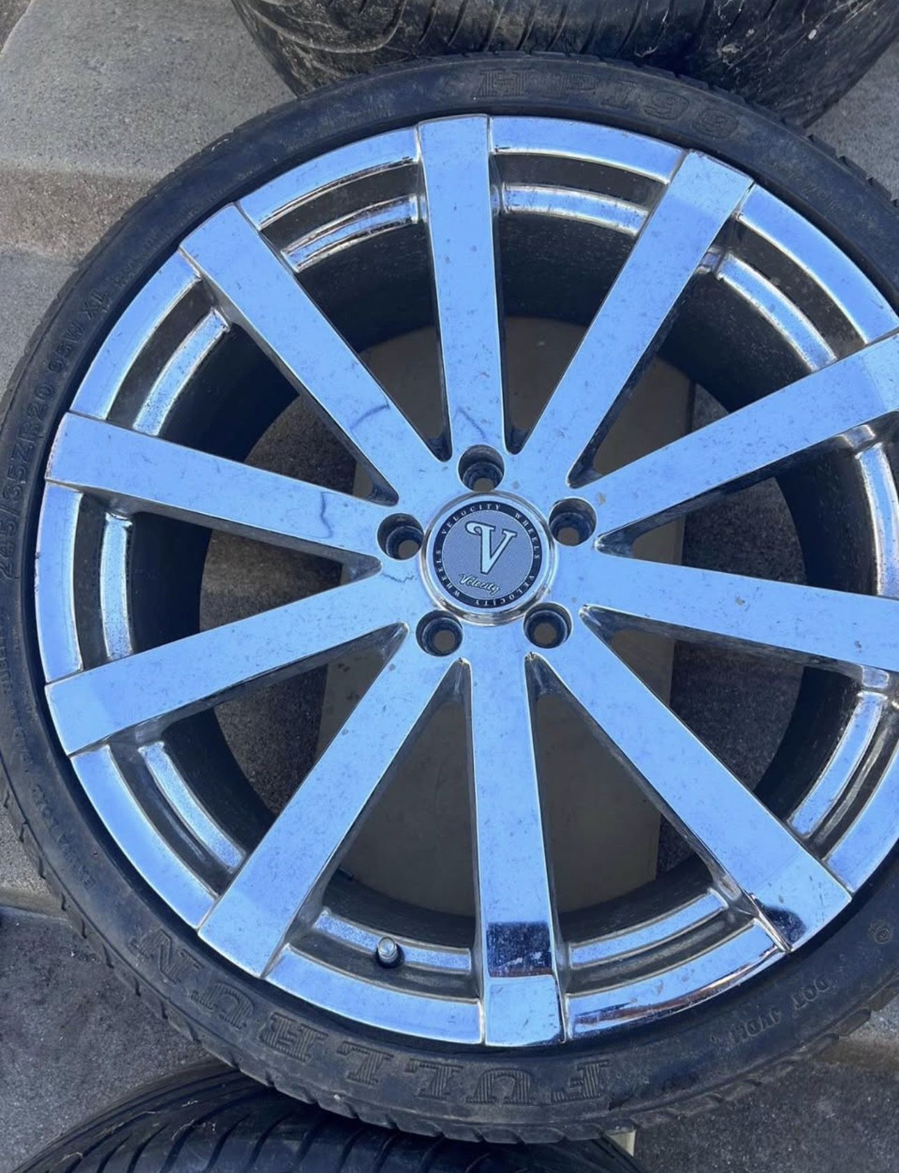 20 Inch Rims Velocity for Sale in Fort Worth, TX - OfferUp
