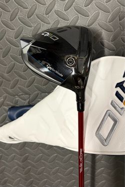 TaylorMade Qi10 10.5 degree driver w/ tour shafts