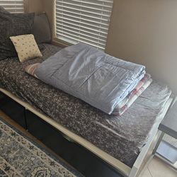 Twin Size Bed And Matress