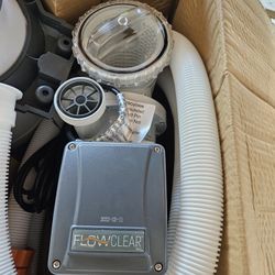 Creepy crawler and pool filters. 