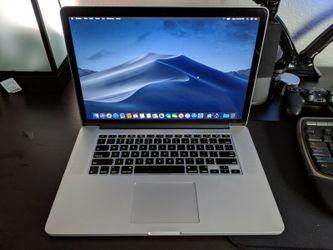 Apple Macbook Pro 2015 A1398 Retina With Core i7 2.5Ghz Processor 16GB Memory & 512GB SSD