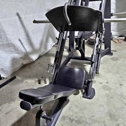 LEG PRESS FITNESS MACHINE BLACK