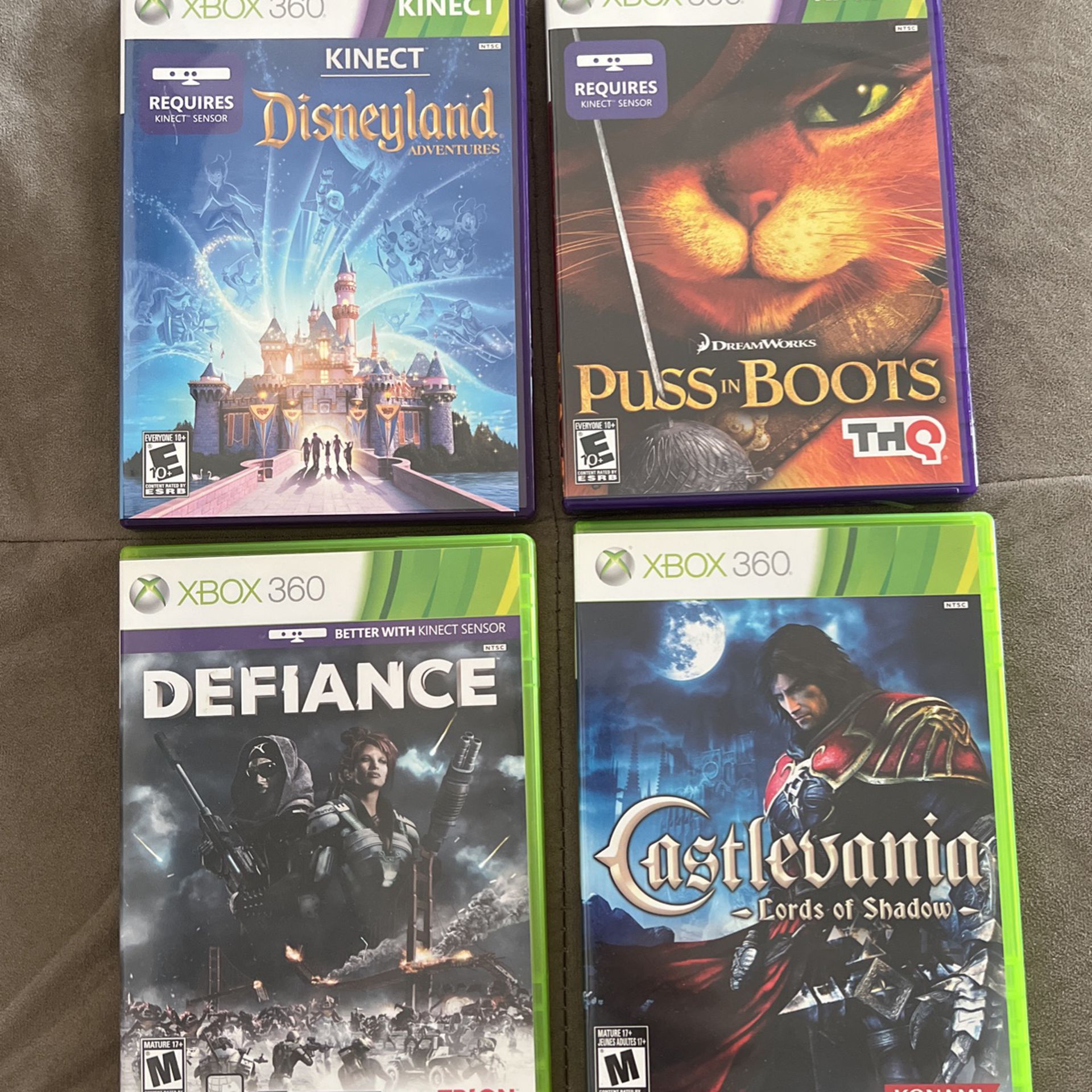Xbox 360 Games $5 Each