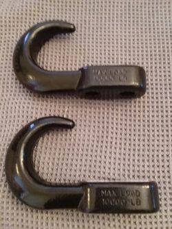 New 10000 lb tow hooks