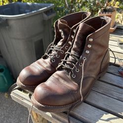 RED WING IRON RANGER BOOTS