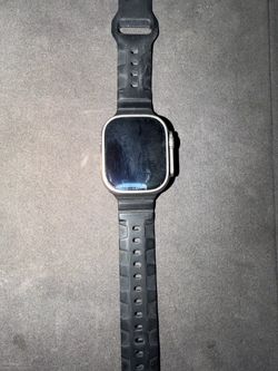 Apple Watch Ultra with Black Sport Band