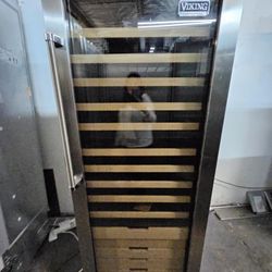 30" VIKING WINE COOLER STAINLESS STEEL 