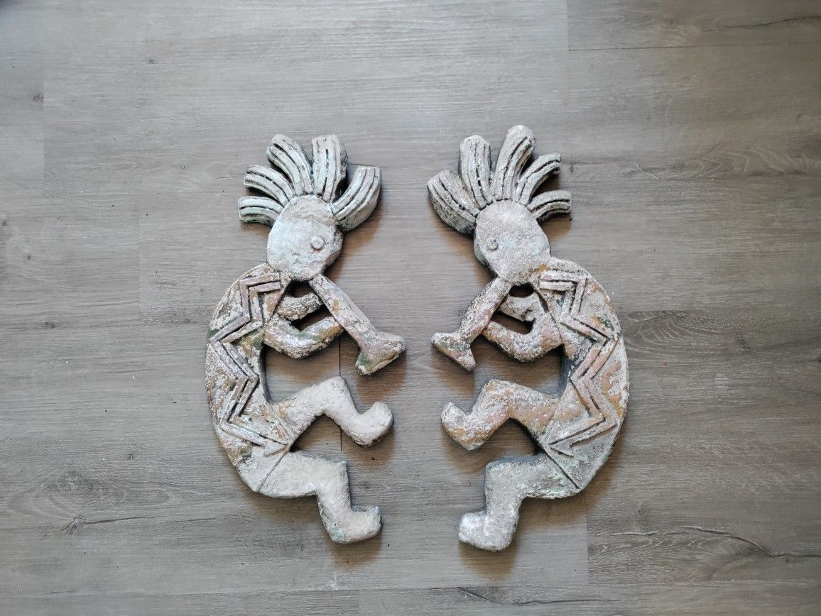 Yard Art Vintage Pair