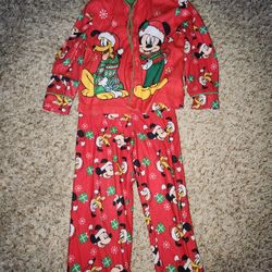 Mickey And Pluto Christmas Pjs