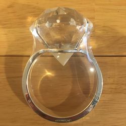 Diamond Ring Paperweight