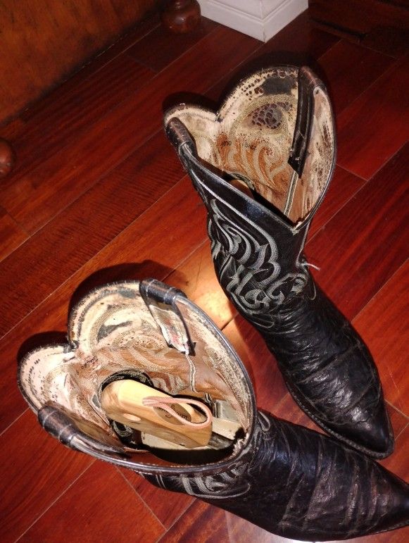 Men's Leather Cowboy Boots