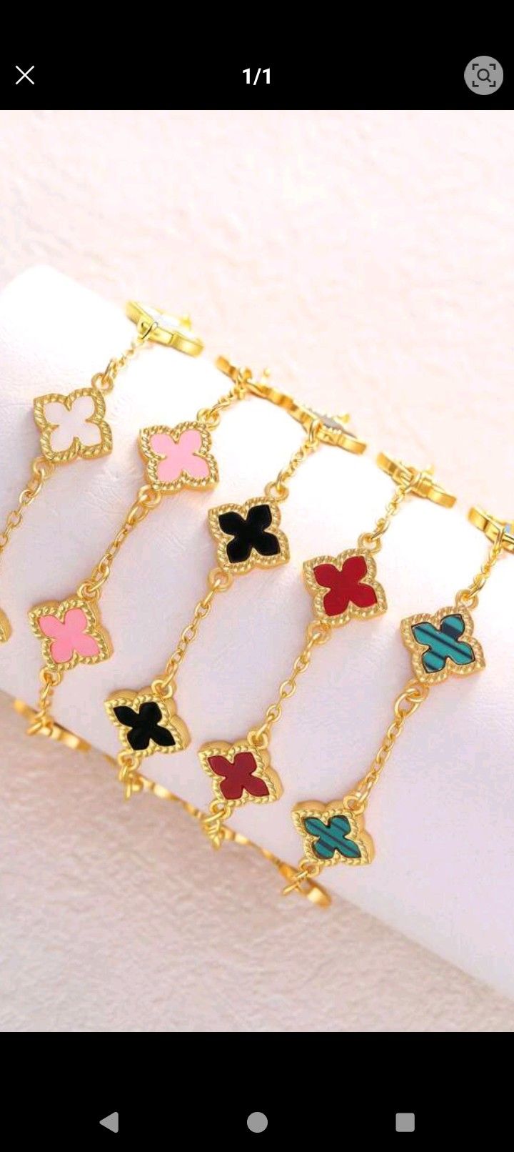 Louis Charm Bracelet 35$ Each New