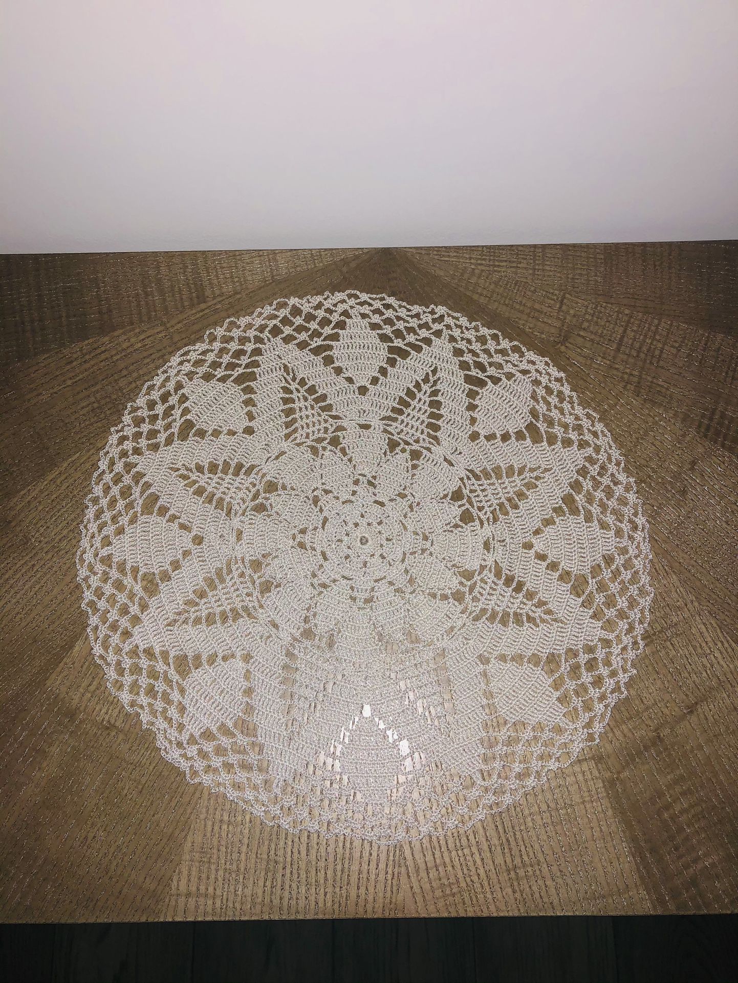 Hand Knitted Tablecloth 
