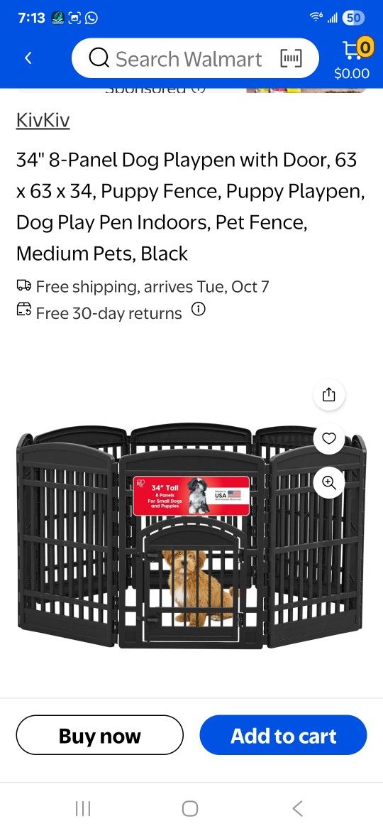 New Pet Playpen