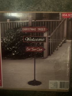 Christmas sign