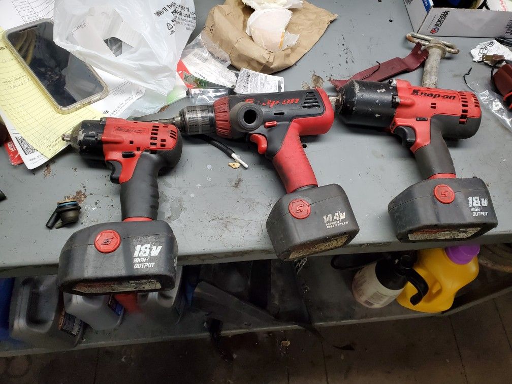 Snap on power tools